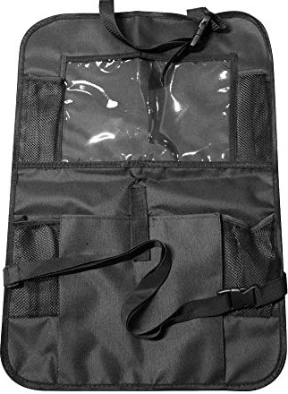 HISports Auto Rückenlehne Schutz Unterstützung Multi Pocket Organisator, Rücksitz Organizer mit Tablet/Telefon Aufbewahrung, Oxford Tuch Verhindern Kick Auto Rückenlehnenschutz Autositz Organizer