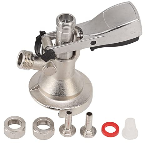 Bierfass-Koppler, Ein Typ Fass-Koppler, Ein Typ Bierfass-Koppler, Edelstahl-Weinfass-Spender, Bierfass-Zapfhahn-Verteiler-Koppler, Kegerator-Teile