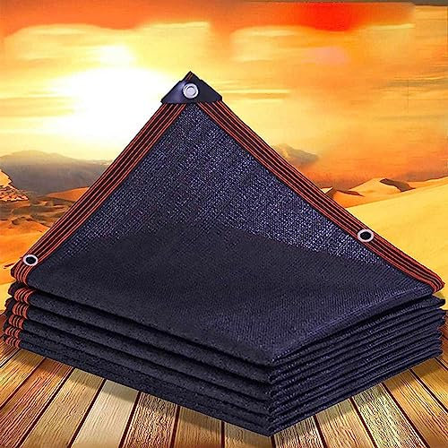Telo Ombreggiante Rete Oscurante Rete Parasole Tenda a Vela Rettangolare Telo Ombra per Serra, Giardino e Balcone,6x10m