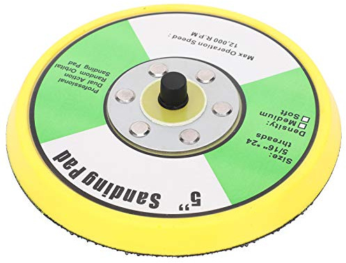 Universal Sanding Pad, 5in 125mm Round Orbital Sander Replacement Pad, Dual Action Polishing Grinding Disc Buffing Wheel, Professional