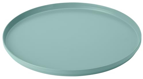 Stelton EM - Vassoio da portata Ø 40 cm, colore: Verde Dusty