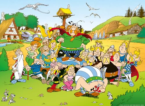 Ravensburger - Puzzle für Erwachsene - 500-teiliges Puzzle - Asterix im Dorf - Erwachsene und Kinder ab 12 Jahren - Hochwertiges Puzzle - Asterix-Comicbuch/Comicheft - 12000138