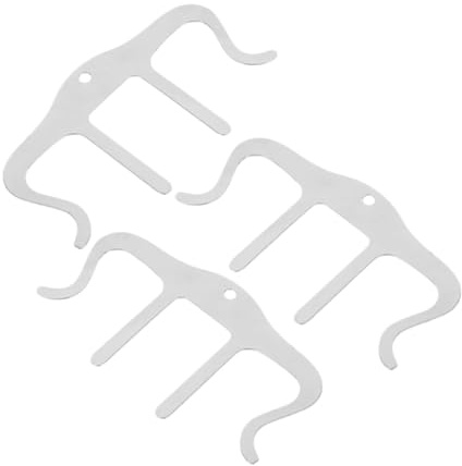 3 Stück-pack Metall Notenclips für Kleine Notenblätter, Silber | Eisen Ausführung, für Kochrezepte und Komponisten, Starke Klemmkraft, Leicht zu Handhaben