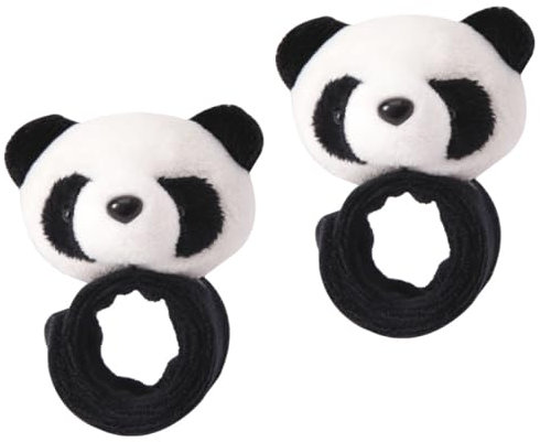 ifundom 2stücke Plüsch Schlagarmbänder Junge Mädchen Cartoon Panda Diy Schlagarmbänder Für Geburtstag Party Geschenke