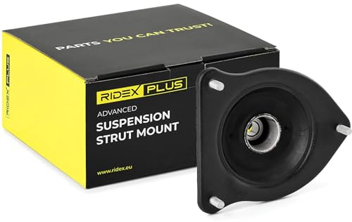 RIDEX PLUS 1180S0052P Coupelle d'amortisseur des deux côtés de l'Avant avec roulement Compatible avec BMW 3 Berline E90