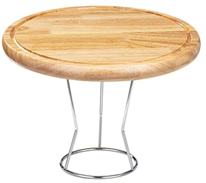 YWJLQH Support à Pizza Multifonctionnel, Présentoir à Gâteaux, Plateau à Pizza pour Amuse-gueules, Tartes, Cupcakes, Fromages, Mariage, 10 Pouces