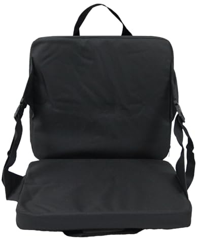 Cuscino da stadio da esterno – Sedile pieghevole per sedia, supporto posteriore portatile, comodo cuscino | Baseball picnic viaggi spiaggia barca concerti giochi calcio kayak tailgating eventi tempo