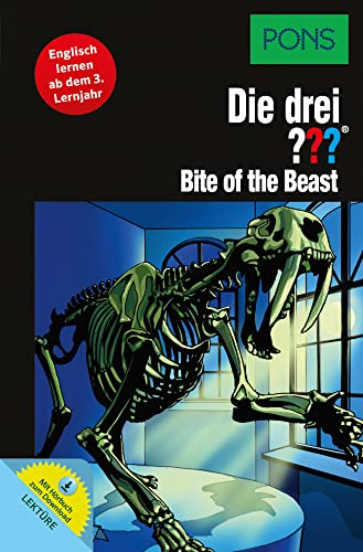 PONS Die drei ??? - Bite of the Beast: Englisch lernen mit Justus, Peter und Bob. Mit MP3-Hörbuch zum Download.