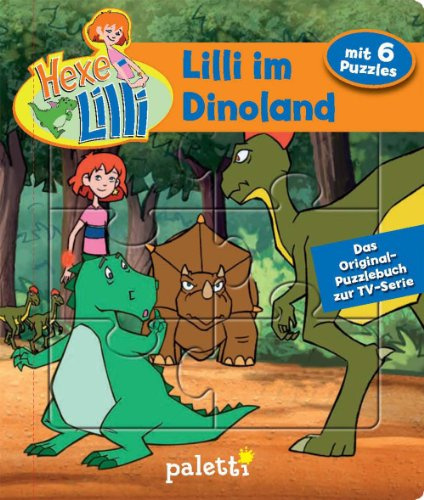 Hexe Lilli Puzzlebuch >> Lilli im Dinoland