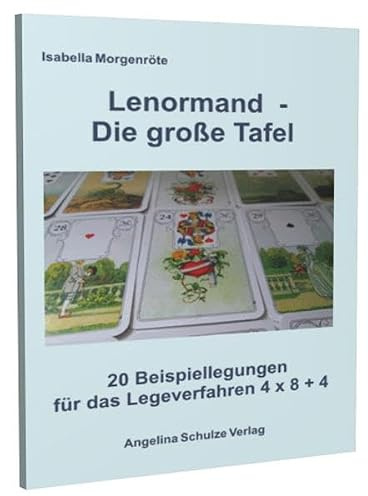 Lenormand - Die große Tafel: 20 Beispiellegungen für das Legeverfahren 4 x 8 + 4