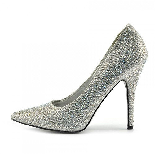 Bismaa Mens Womens Drag Queen Cross Dresser HIGH Heel Pointy Toe Court Shoes Big Sizes UK 9,10,11,12