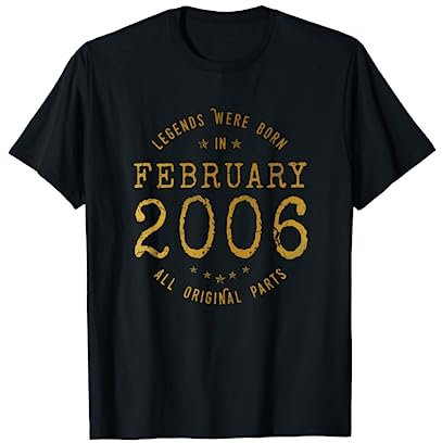 Les Légendes sont nées en Février 2006 T-Shirt