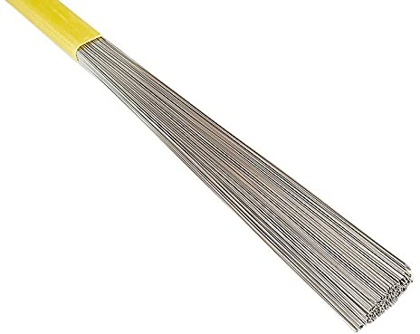 VIGAN 20 Stück 50 cm Edelstahl-Federdraht, harter Draht, gerader Draht, Federstahldraht (20 Stück 0,4 mm)