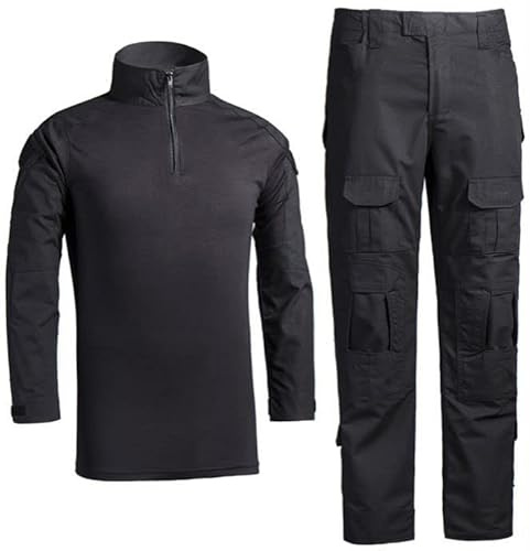 Czen Chemise de Combat militaire pour hommes uniforme tactique chemises à manches longues pantalon costume Airsoft BDU chemise Paintball tenue de Camouflage