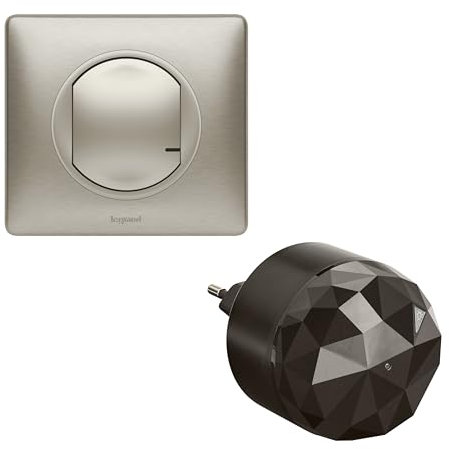 Legrand - Pack de démarrage logement connecté plug/play éclairage Céliane titane