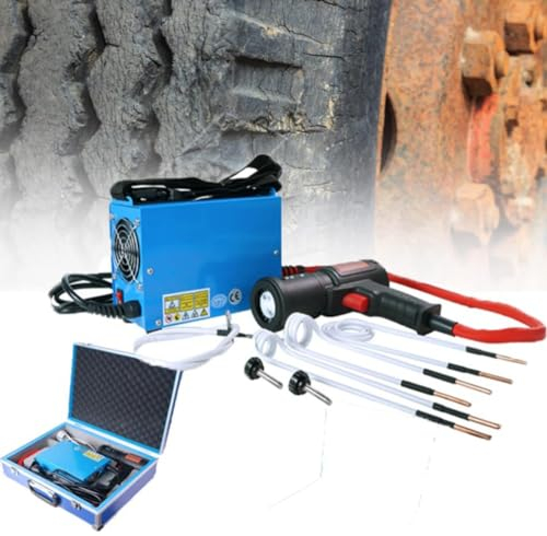 ZHPPED Magnetic Induction Heater Set High Temperature Hand Heater 1500W Flameless Tool for Rusty Screw Bolt Removal,220V