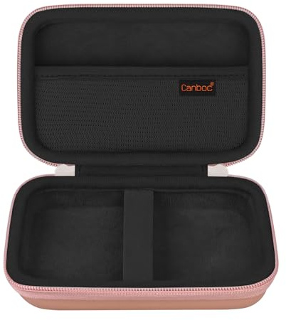 La Carcasa Dura de canboc es Compatible con Puntos Calientes móviles WiFi 5g de Solis, Paquetes de enrutadores de Viaje, Oro Rosa + Negro