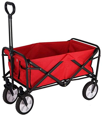 Chariot de jardin pliable robuste pour le jardinage et les activités de plein air Chariot pliable pour jardin avec design pliable robuste