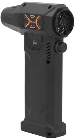 Plumeau électrique Puissant, Turboventilateur 130000 Tr/min, Rechargeable par USB, Souffleur à Jet sans Fil avec Buse, Clavier de Voiture de Camping