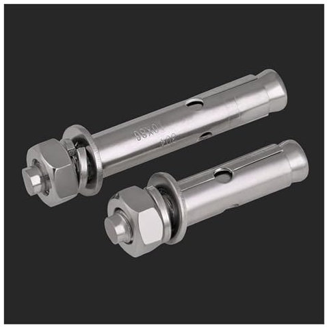 Selbstbohrende Ankerschrauben, Ankerbolzen, Dehnschrauben 304 Edelstahl Dehnschraube/verlängerte Dehnschraube/Bolzen M12-M20 2-teilige Ankerbolzen(150mm-M20)