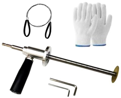 1 Set PVC Pipe Inside Cutter with Accessories Adjustable Cutting Depth Inside PVC Pipe Cutter with Scale for Impacts Drivers and Drills