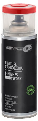 SIMPLETEK - Bomboletta Spray Vernice Veicoli Rosso Compatibile con Massey Ferguson Carrozzeria Finiture Agricola 400 ml V400CAR.5 (1 pezzo)