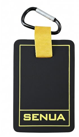 Senua Mini Kneeling Pad with Carabiner - Ultra-Portable NBR Foam Knee Cushion for Mechanics, Plumbers, Electricians & Gardening - Oil, Water, and Petroleum Resistant