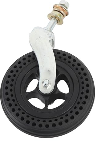 Bewinner de 6 Pouces, capacité de Charge de 75 Kg, Roues de Remplacement Pivotantes en Caoutchouc TPE pour Chariot à Main, Chariot, Roulement Lisse Silencieux et Antidérapant