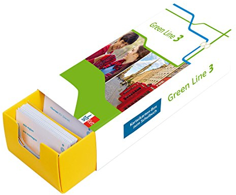 Klett Green Line 3 G8 Klasse 7 - Vokabel-Lernbox zum Schulbuch: Englisch passend zum Lehrwerk üben