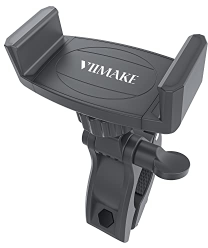 VIIMAKE Supporto per bicicletta da moto, per manubrio della bicicletta, con morsetto, accessori per iPhone 11 Pro Max X XR Xs 8 Plus, Samsung S20 Note10,4 a 6,5 pollici (Black)