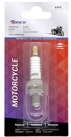 TORCH A7RTC Zündkerze Ersetzen für 4549 Zündkerze CR7HSA 4629/C7HSA, für 4008/U22FSR-U 5383/IUF22, für UR3AS Zündkerze, für Z9Y Copper Plus Zündkerze 808, OEM