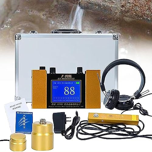 Detector de Fugas de tuberías de Agua subterránea,Monitor de ubicación de Alta Resistencia Detección de Fugas de Agua para sitios de construcción,Detector de Fugas de tuberías de Agua