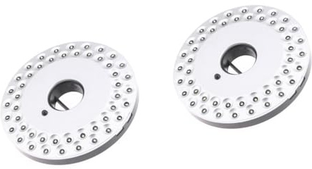 jojofuny 2pcs 48 Camping Lamp Patio Umbrella Light Pole Light 48 High-Brightness Bulbs Energy Efficient Outdoor Use