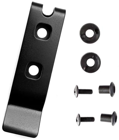 Oriental eLife K Scheide Taillenclip mit Schraube Scheide, K Mantelclip Messerscheide Scheide Zurück Clip Taillentrageclip, Outdoor Camping Werkzeug Kydex-Clips für Messerscheide