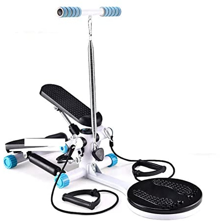 HJUGHPN StepPer Double Person Hydraulic Stepper Multifunctional Handrail Stepper Treadmill Waist Twisting Indoor Fitness Stepping Machine