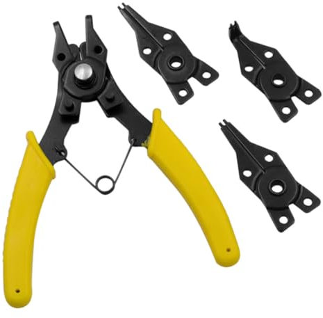 jojofuny Teiliges Snap-ring Zangenset Für Innen Außensicherungsringe Multifunktionale Robuste Feinmechaniker Werkzeugzangen Mit Präziser Verarbeitung Kompakt Und Langlebig Für Reparaturarbe