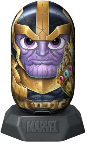 Ravensburger Hylkies Figures Thanos - Marvel Avengers Gifts for Kids and Adults Age 6 Years Up - Collectable Toys and 3D Puzzles