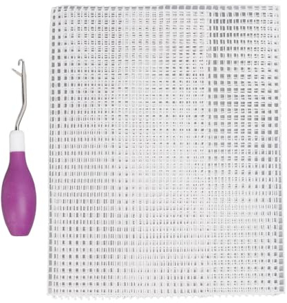 Gancio Di Chiusura Per Tappeto, Strumento Gancio Di Chiusura Strumento Gancio Di Chiusura e Tappeto Kit Di Rete Per Aggancio Manico In Gomma Gancio Di Chiusura Piegato Kit Per