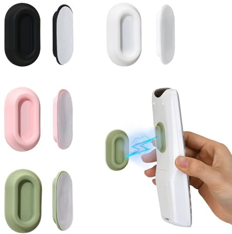 Auiremrti 4 Stück Magnetischer Silikon Halter,Wand-Montierter Halter Für Fernbedienungen,Kein Bohren Erforderlich, Innovatives Design Mit Starken Magneten