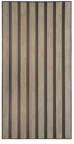 Grace Baltic Beste Qualität 3D Wandpaneele Wandverkleidung PVC-Verkleidung Wanddeko Wandtattoos elastisch 1mm Stärke (18, Eichenholz Lamellen)