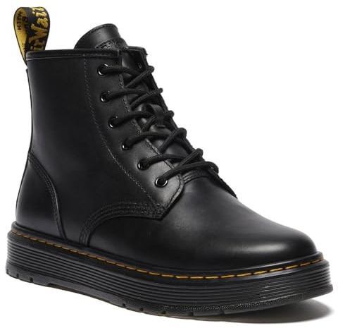 Dr. Martens Homme Brookline Chukka Black Lusso, Noir, 44 EU