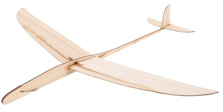 Yardwe Avion Planeur en Bois À Lancer À La Main Artisanal Kits d'avion Artisanaux Modèle D' en Bois De Balsa en pour L'Artisanat Planeurs en Modèle