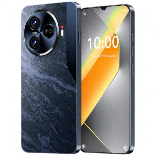 Global Unlocked 4G Android Smartphone - 6.6 Unlocked Global Cell Phone, Dual SIM, Large Display for Calls & Essential Apps, 16GB Internal Memory (Supports 256GB SD)