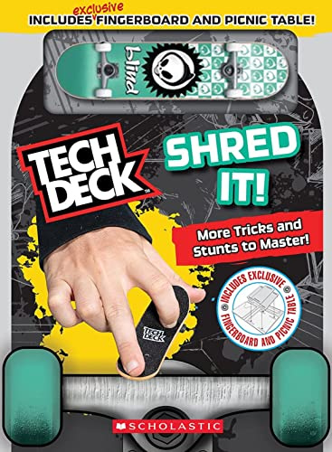 Shred It!: Gnarly Tricks to Grind, Shred, and Freestyle! (Tech Deck Guidebook)