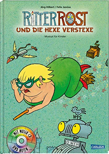 Ritter Rost 3: Ritter Rost und die Hexe Verstexe: Buch mit CD