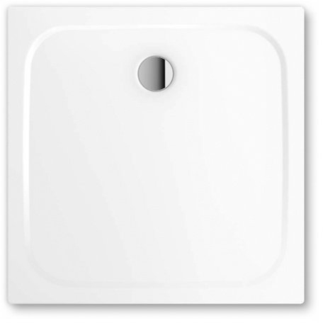 Kaldewei Duschwanne Cayonoplan 2258-5 mit Abstützsystem extraflach 100 x 100 x 1,8 cm alpinweiß