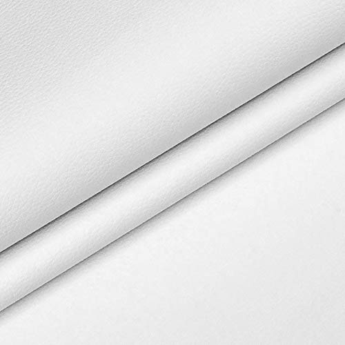 Konstläder Konstläder För Klädsel Möbler Soffa Stol Bilar Väskor Hantverk Örhängen Tillverkning Sömnad DIY Hantverk 160 Cm Bred Säljs Per Meter(Color:vit)