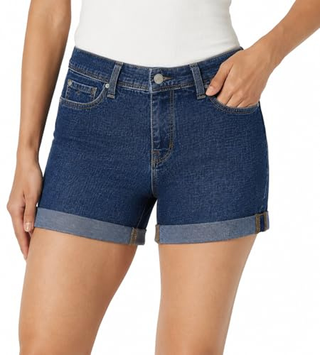UC Ex High Street Brand Summer Denim Shorts for Women, High Waist Shorts Women Jeans Short Holiday Essentials Womens Clothes UK 6-22 Ladies Denim Shorts Indigo