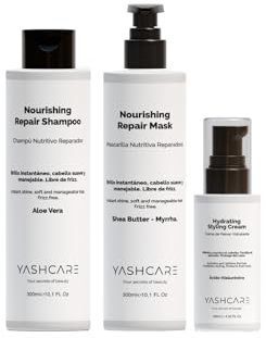 Kit Champu sin sulfatos ni parabenos con mascarilla pelo reparadora y crema protectora - Postalisado Organico Vegano Profesional para tratamiento hidratante y Reparador - Anti Frizz, Nutritivo y Suave