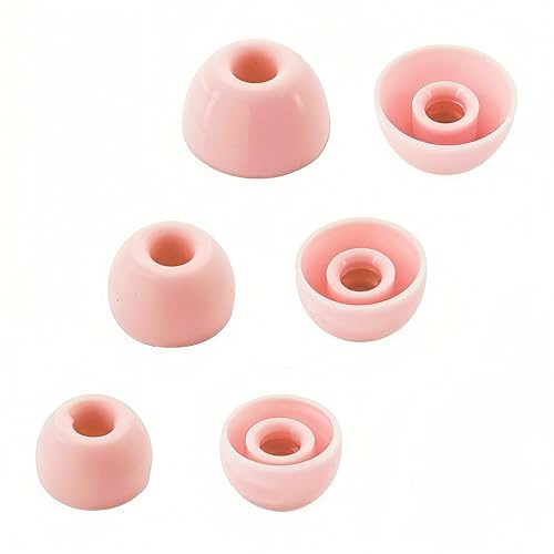 Aiivioll 6 Pcs Ear Tips for Beats Fit Pro, Studio Buds/Buds+, S/M/L | Cosmic Pink, Soft Silicone Eartips Replacement Accessories for Wireless Noise Cancelling Earbuds